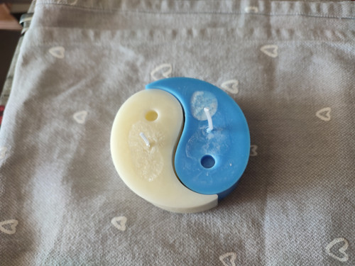 Svíčka yin a yang