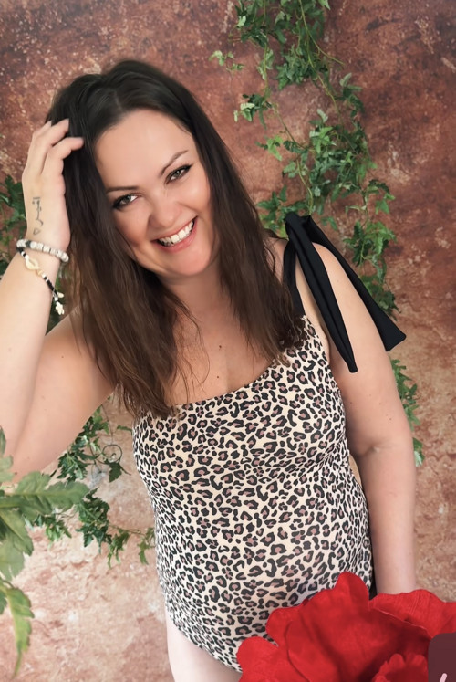 Dámské plavky Corazon- leopard
