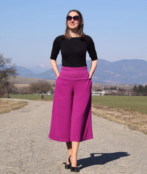 Trojštvrťové nohavice - rôzne farby