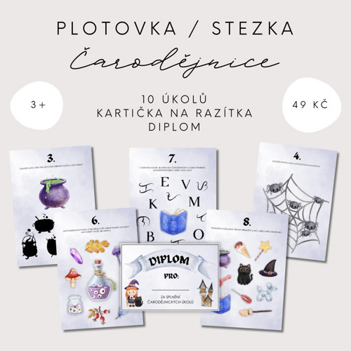 Plotovka - Čarodějnice (PDF - tisk)