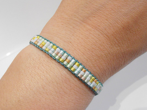 *Miyuki Delica - elegantní náramek* - Unisex