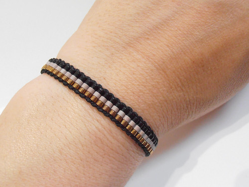*Miyuki Delica - elegantní náramek* - Unisex