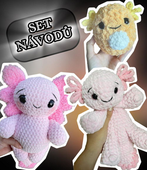 Set návodů na axolotly — foto 1