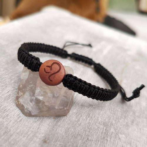Shamballa náramek pro znamení zvěrokruhu - Lev