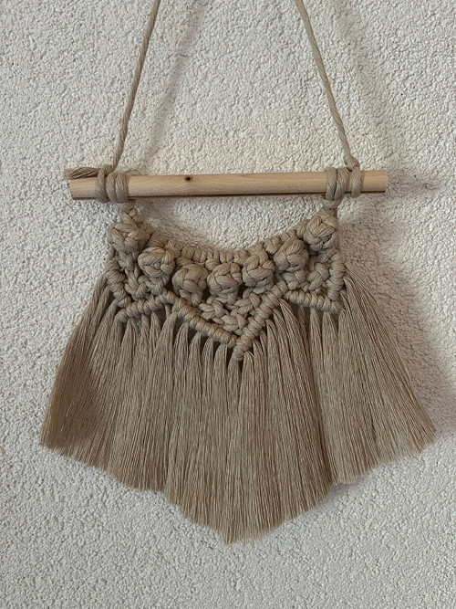 Macramé na zeď
