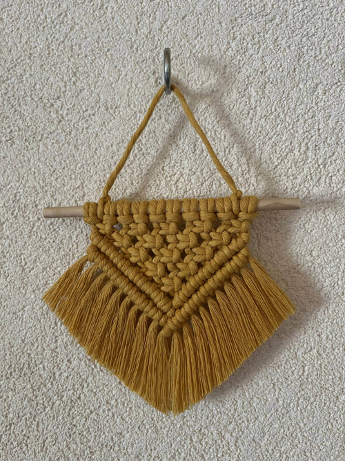 Macramé na zeď