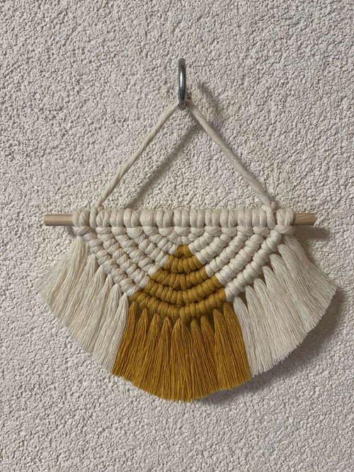 Macramé na zeď