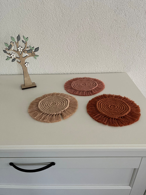 Macramé podtácky