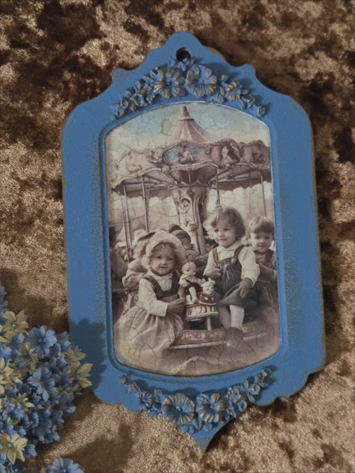 Originální vintage obrázek ve stylu starých časů