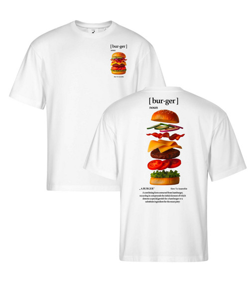 Tričko BURGER — foto 1