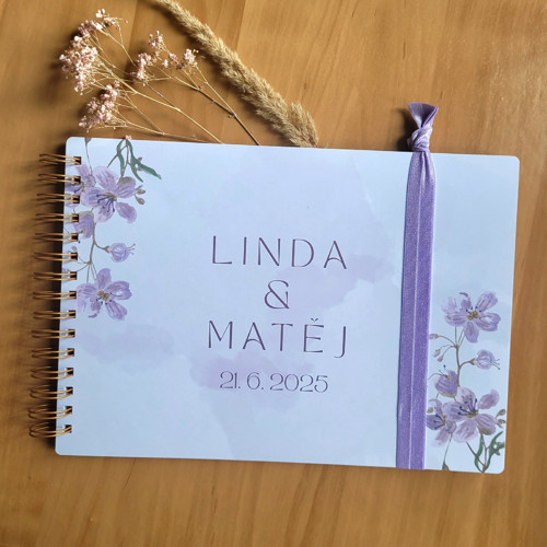 Svatební kniha - bílé desky