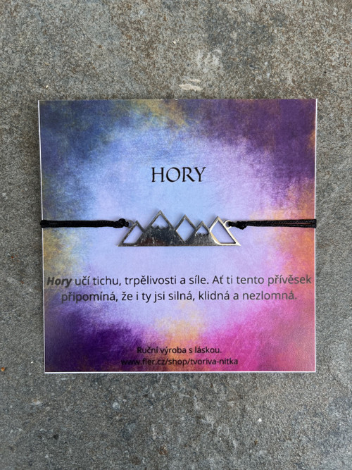 Náramek Cesta hor — foto 1