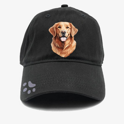 ZLATÝ RETRÍVR KŠILTOVKA s reflexním prvkem unisex