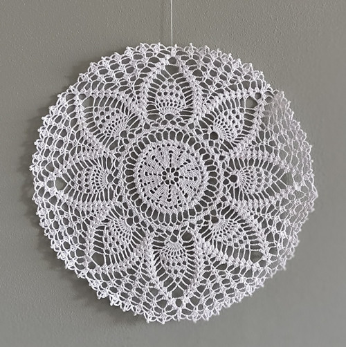 Háčkovaná mandala