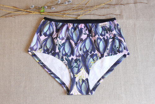 Kalhotky high_Dark Magnolia_bio