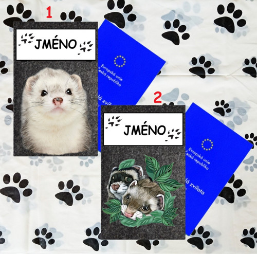 Fretka Pouzdro Na Očkovací Průkaz Se Jménem