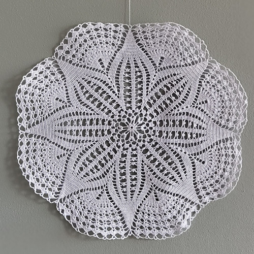 Háčkovaná mandala