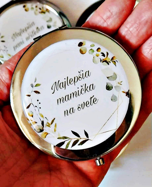Zrcátko pro maminku - text na přání