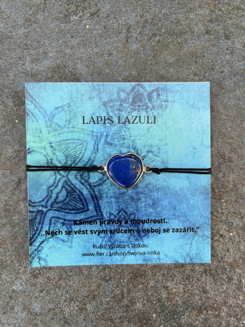 Náramek s LAPIS LAZULI