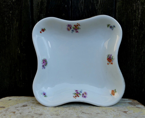 V zahradě...porcelánová mísa, Chodov