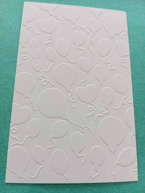 Embossing balónky