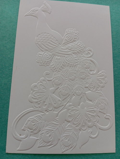 Embossing páv