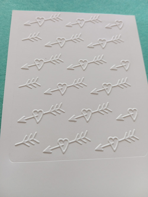 Embossing šíp