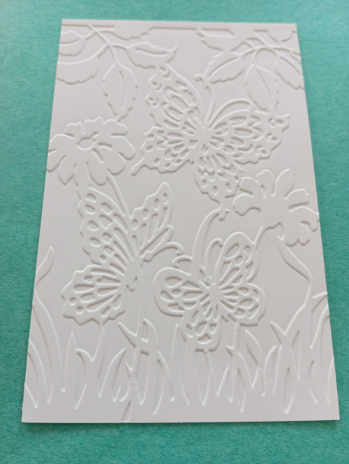 Embossing motýlci
