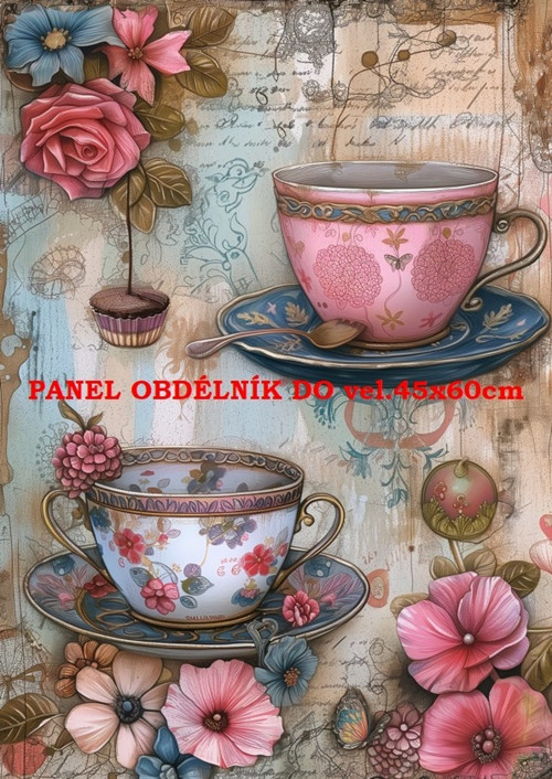 Bavlněný panel 11x15 cm - skladem