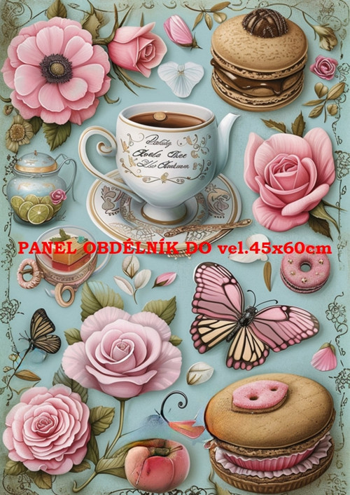 Bavlněný panel 11x15 cm - skladem