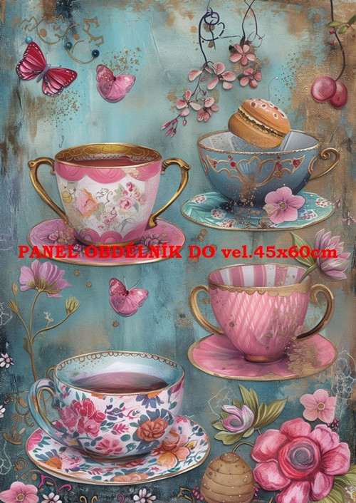 Bavlněný panel 11x15 cm - skladem