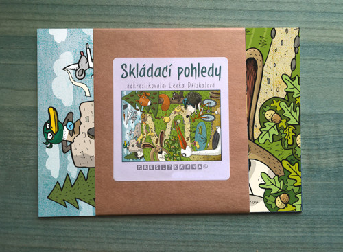 Skládací pohledy - Výlet