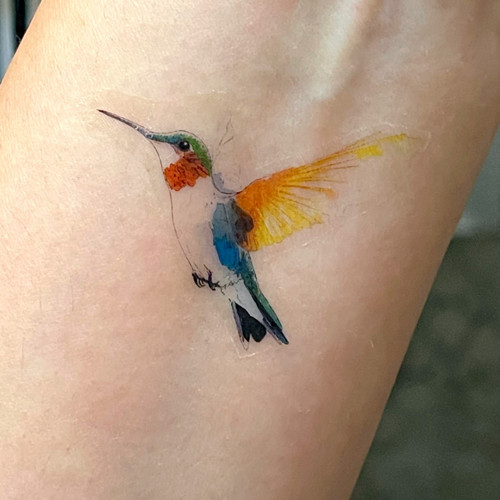 Dočasné tetovačky Kolibrík T0134