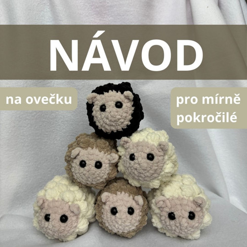 Návod na háčkovanou ovečku