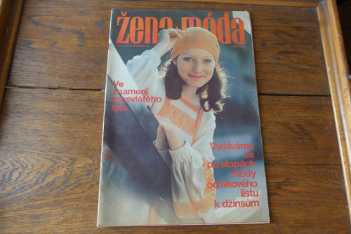 Časopis Žena a móda, číslo 7/1978, střihy! — foto 1