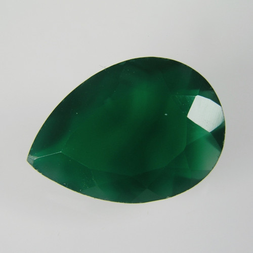 Zelený chalcedon, přírodní barva!, 17,8x12,8x7,1mm