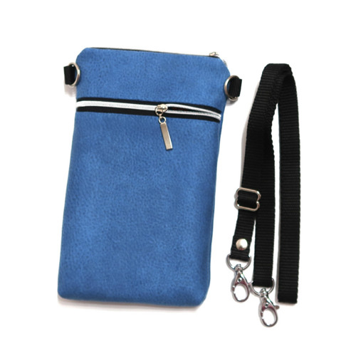 IMITACE ODŘENÉ KŮŽE - crossbody na mobil