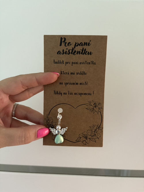 Dárková karta - Andílek pro paní asistentku