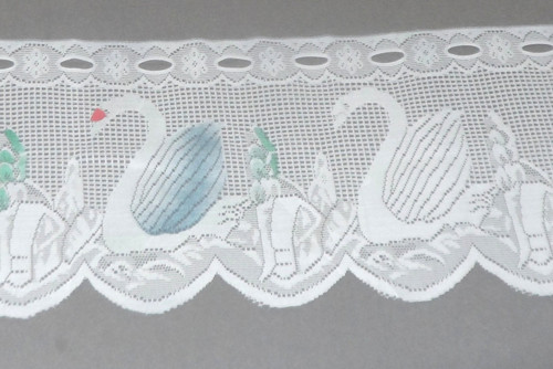 Vitrážová ZÁCLONA na tyčku, 81 x 32 cm