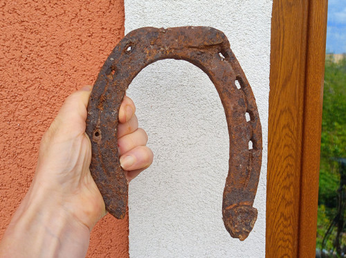Starožitná historická podkova 16.-17.století