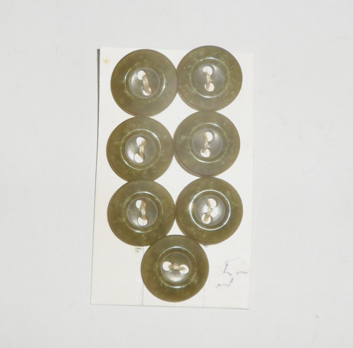 7x KNOFLÍKY khaki — foto 1