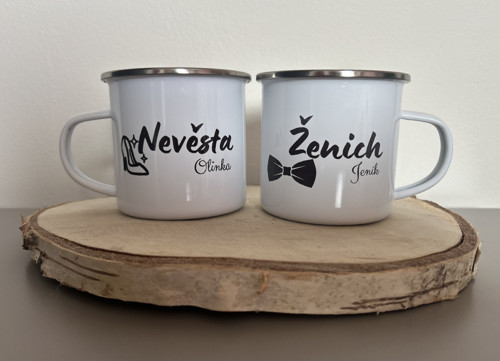 Plecháček ženich & nevěsta
