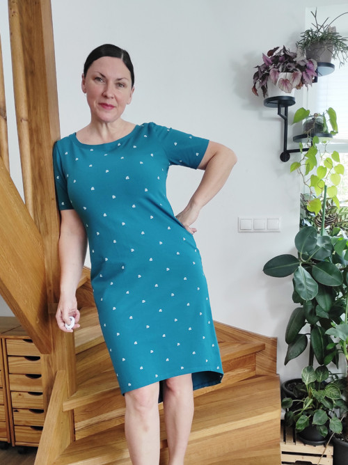 Šaty Bella - diamanty - S, M, L, XL