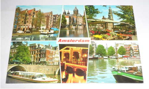 Čistá POHLEDNICE • Amsterdam, Nizozemsko — foto 1