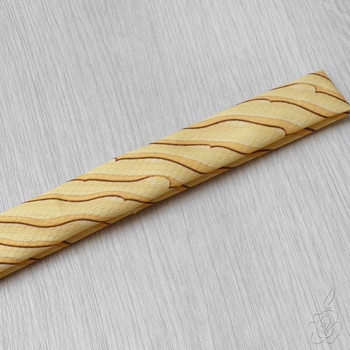 Úzká čelenka - pastelově žlutá