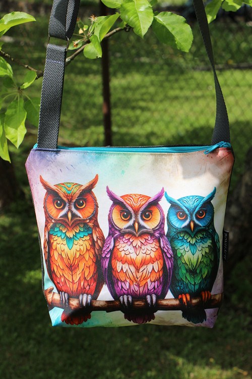 Crossbody Tři sovy