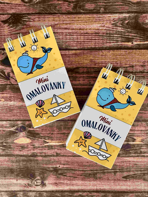MINI omalovánky