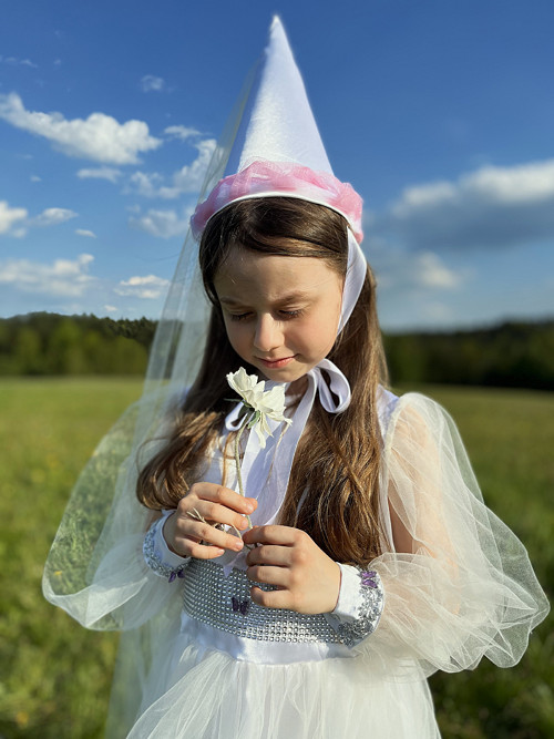 Dívčí šaty princeznovské LEONTÝNKA