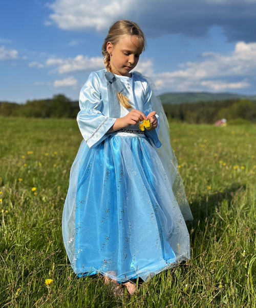 Dívčí šaty princeznovské ELSA