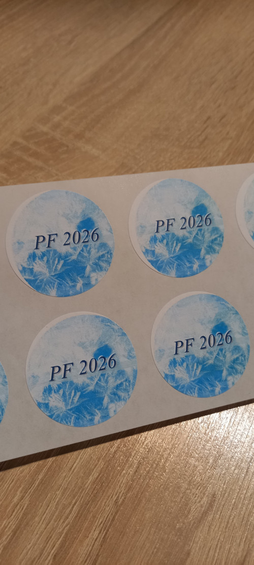 Samolepky PF 2026